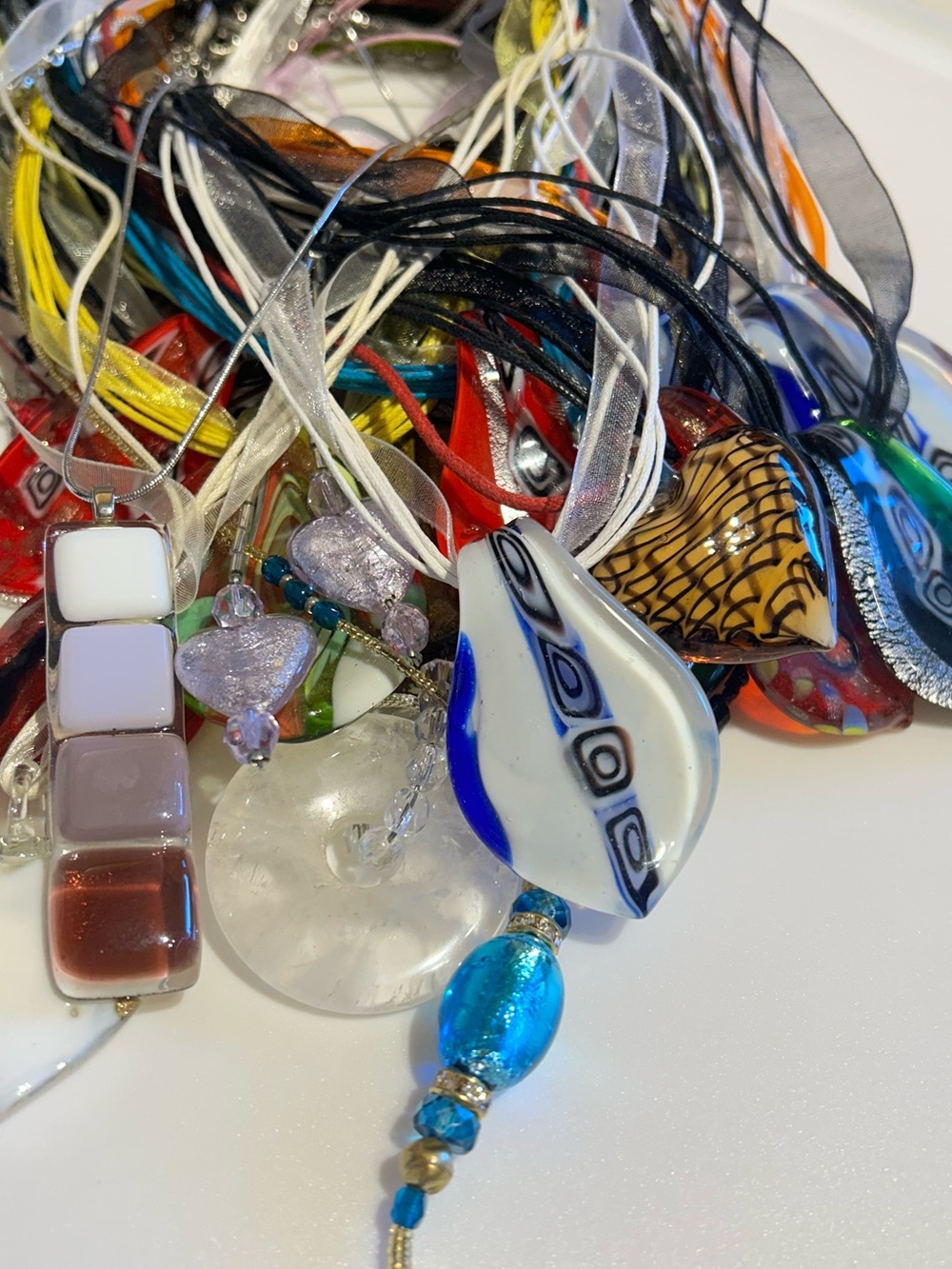 Art Glass Necklace Bundle